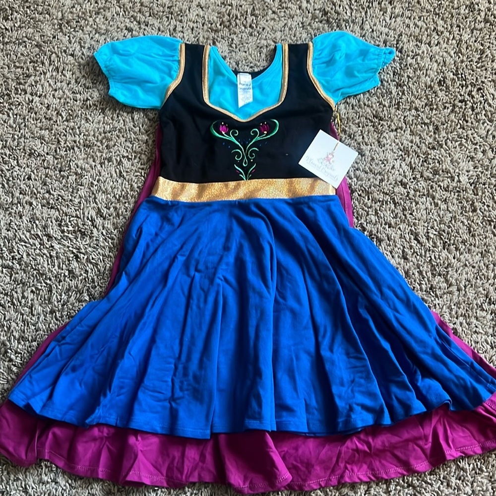 Placard Original Frozen Anna Cosplay Dress